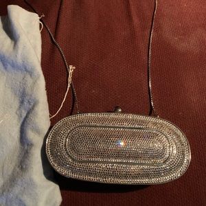 Judith Leiber crystal clutch